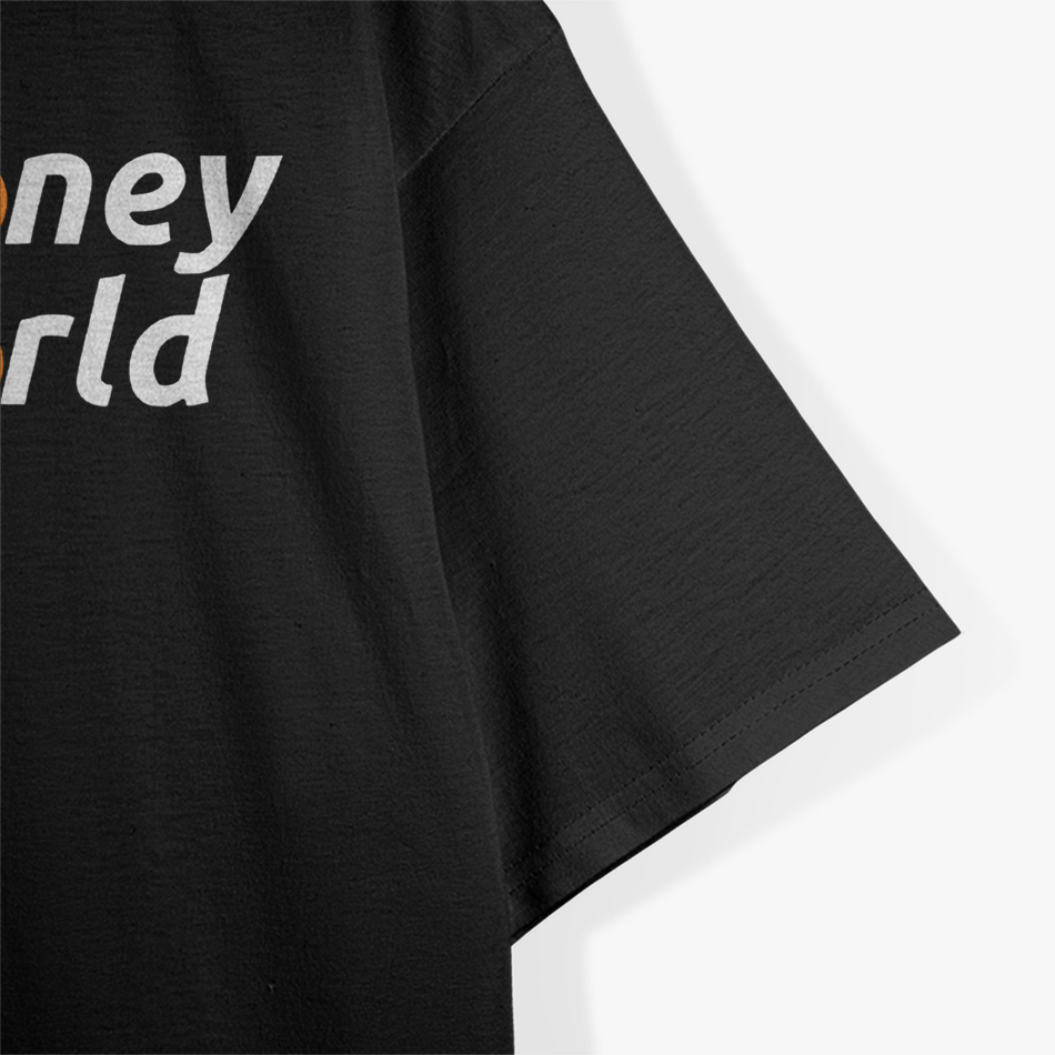 Fix the Money Fix the World – Crypto Enthusiast Graphic T-Shirt