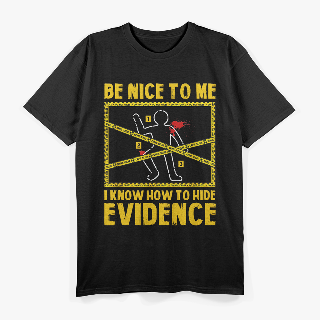 Forensic Scientist Humor – Crime Scene Investigation Funny Love T-Shirt