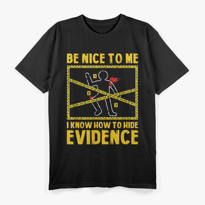 Forensic Scientist Humor – Crime Scene Investigation Funny Love T-Shirt
