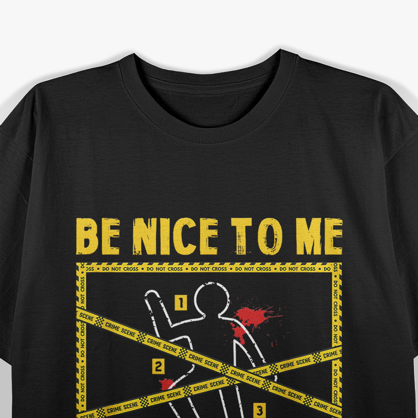 Forensic Scientist Humor – Crime Scene Investigation Funny Love T-Shirt