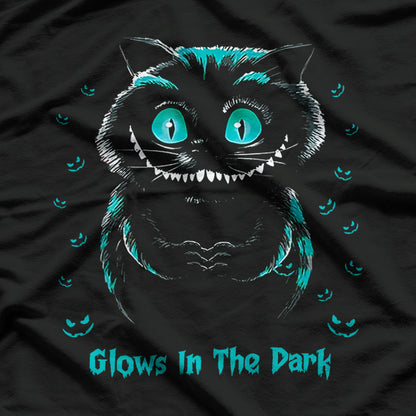 Funny Glowing Cat – Spooky Glow in the Dark Pet Lover T-Shirt