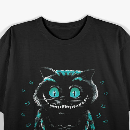 Funny Glowing Cat – Spooky Glow in the Dark Pet Lover T-Shirt