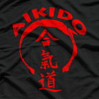 Martial Arts Aikido Master Discipline Training Graphic T-Shirt