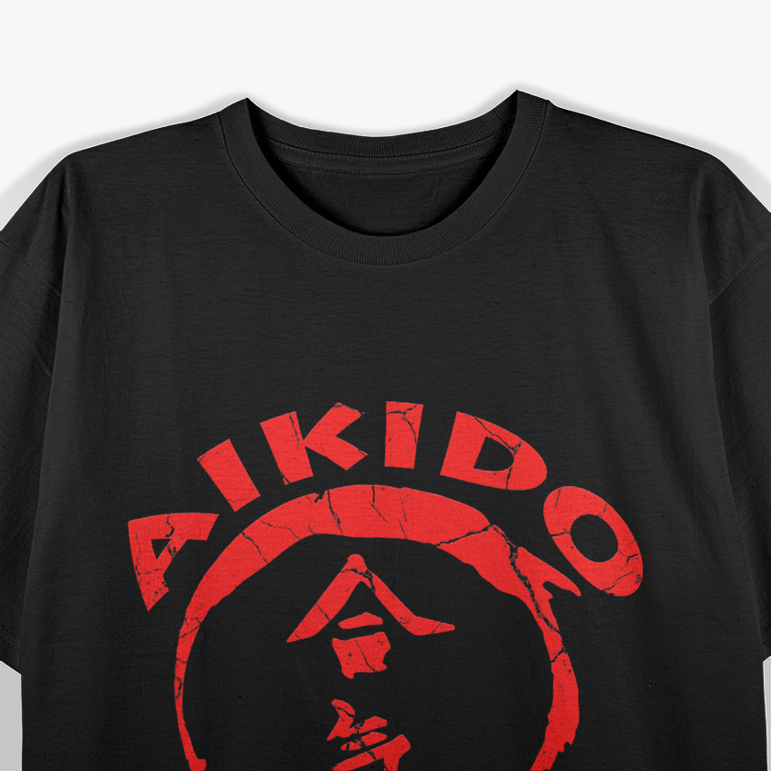 Martial Arts Aikido Master Discipline Training Graphic T-Shirt