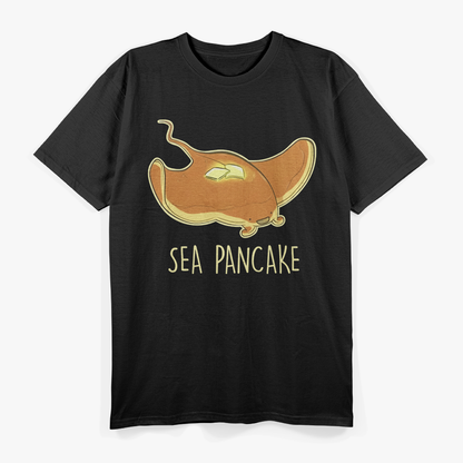 Sea Pancake – Funny Manta Ray Nickname Ironic Ocean Humor T-Shirt