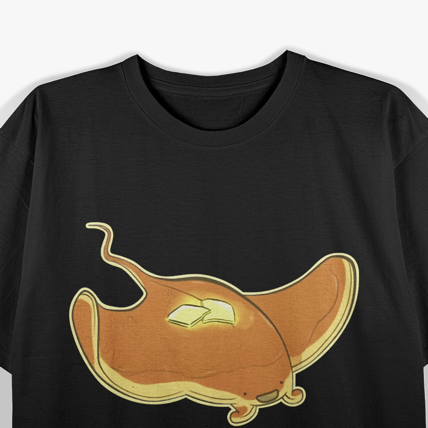 Sea Pancake – Funny Manta Ray Nickname Ironic Ocean Humor T-Shirt