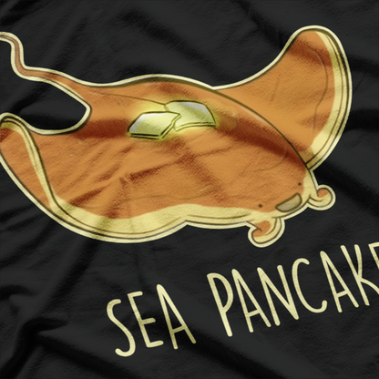 Sea Pancake – Funny Manta Ray Nickname Ironic Ocean Humor T-Shirt