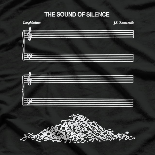 The Sound Of Silence music T-Shirt