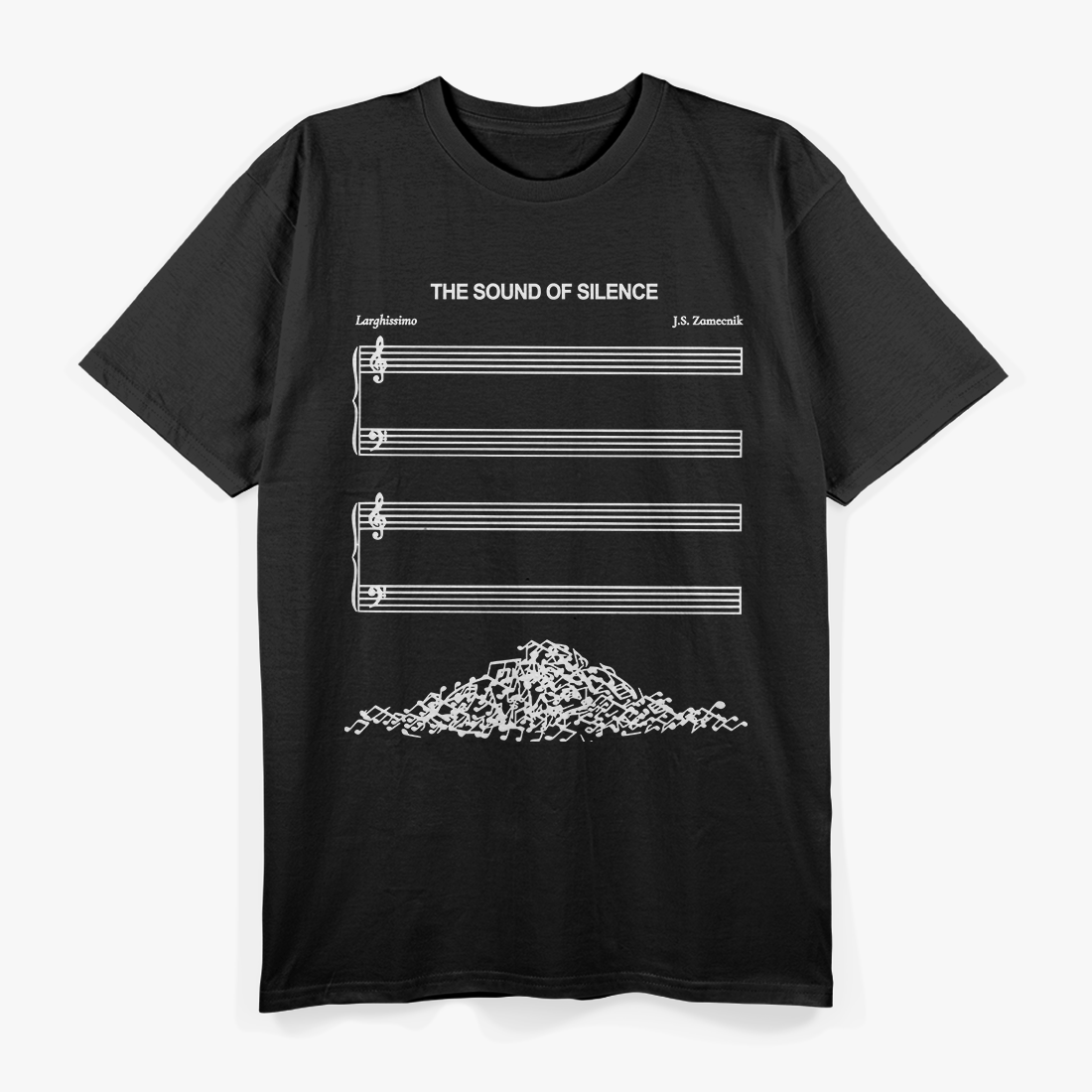The Sound Of Silence music T-Shirt