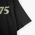 Classic 75 Graphic – Retro Stripes Inspired Vintage Style T-Shirt