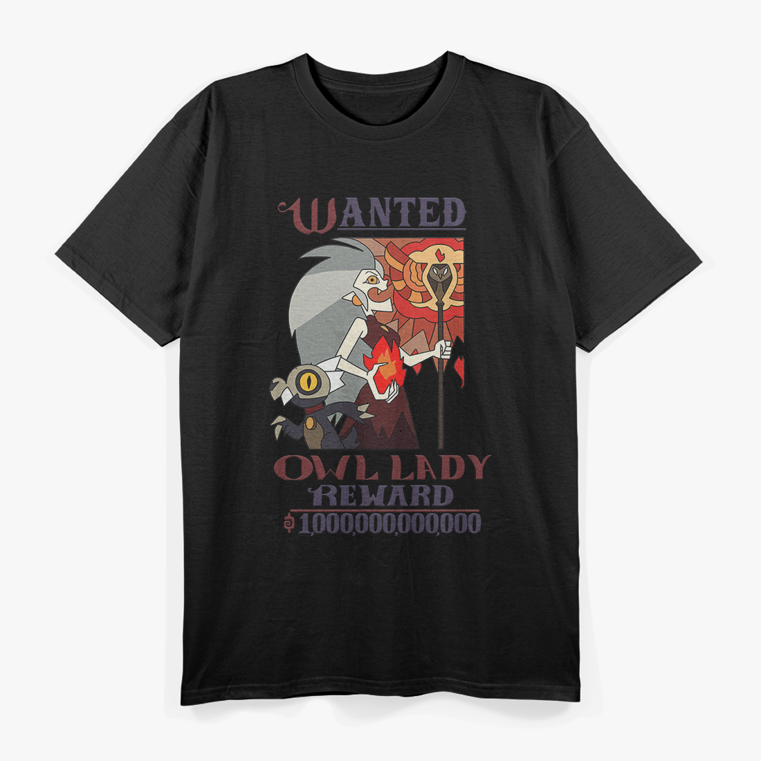 Wanted Owl Lady T-Shirt