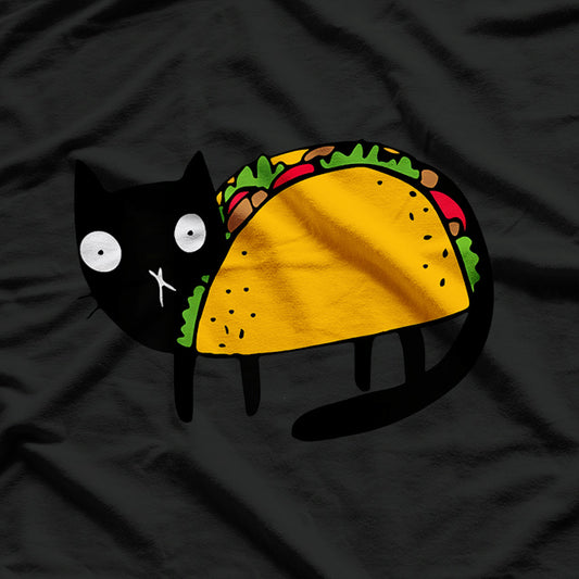 Taco Cat - Funny Palindrome & Food Lover Humor T-Shirt