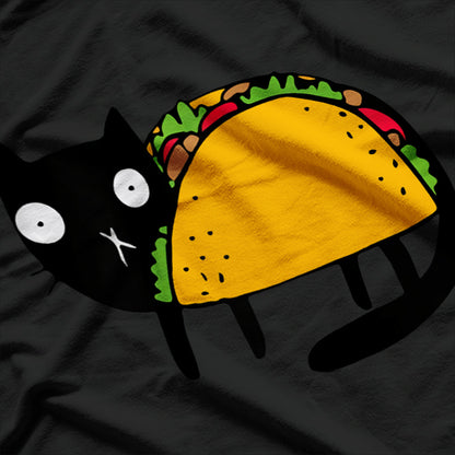 Taco Cat - Funny Palindrome & Food Lover Humor T-Shirt