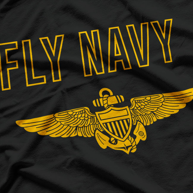 Fly Navy: Bold and Proud T-Shirt