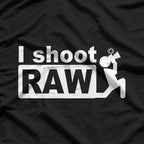 I Shoot RAW: Funny Photographer T-Shirt