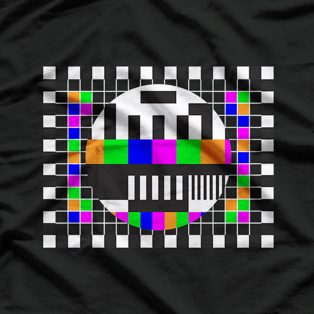 TV Error Retro Glitch Aesthetic T-Shirt