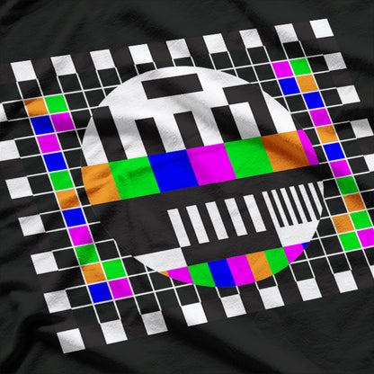 TV Error Retro Glitch Aesthetic T-Shirt