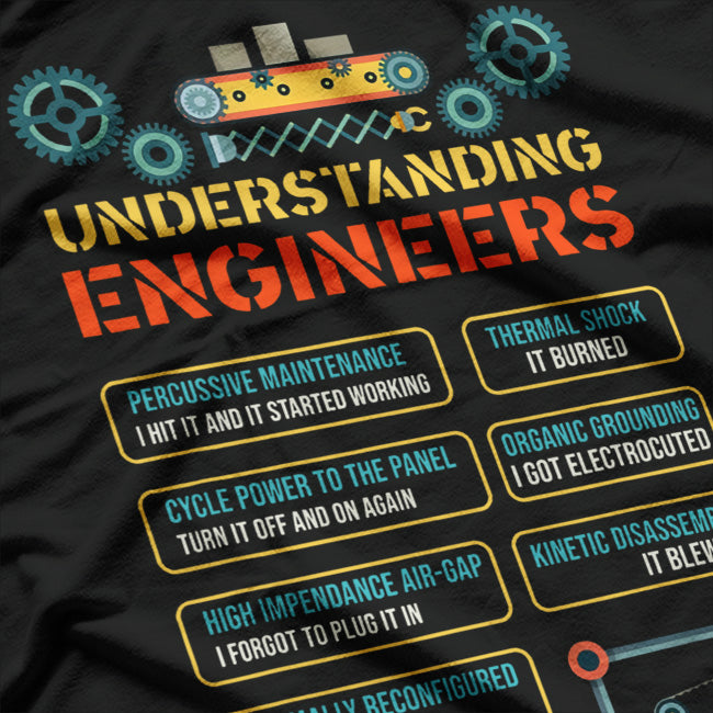 Understanding Engineers Funny Engineering Nerd T-Shirt