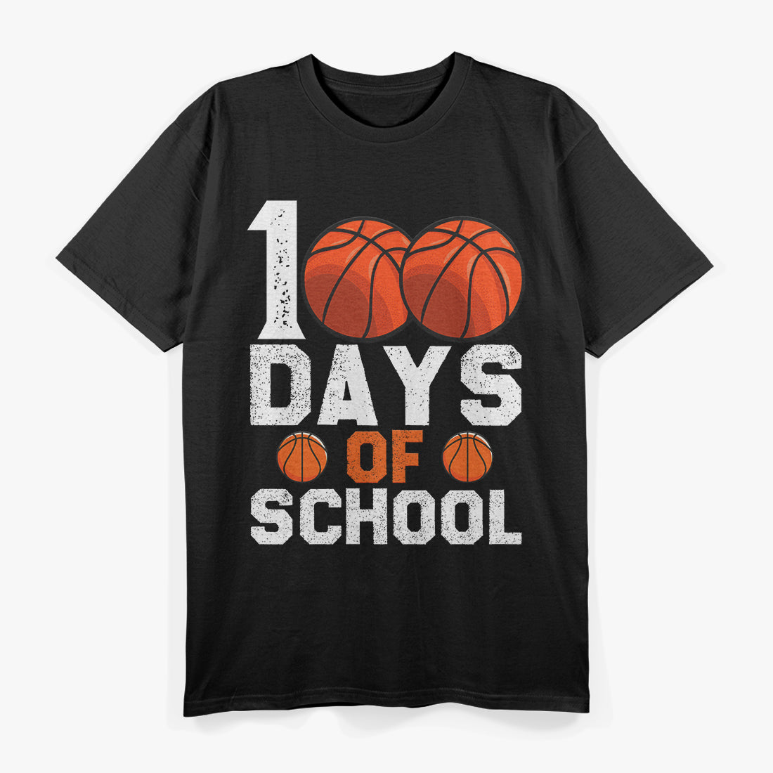 100th Days Of School Basketball, Basketball Lovers T-Shirt