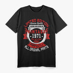 Vintage 1971: Classic Birthday Edition T-Shirt