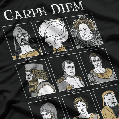 Carpe Diem: World Conquerors Military History T-Shirt