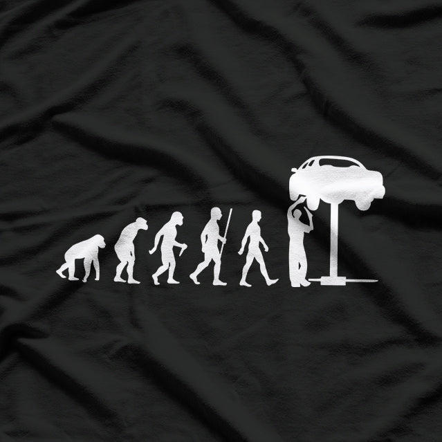 Evolution of an Auto Mechanic: From Tools to Master T-Shirt