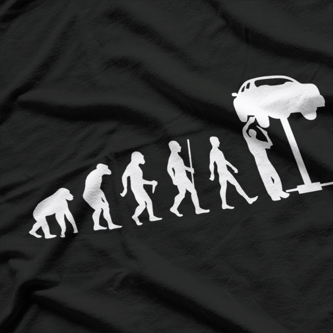 Evolution of an Auto Mechanic: From Tools to Master T-Shirt