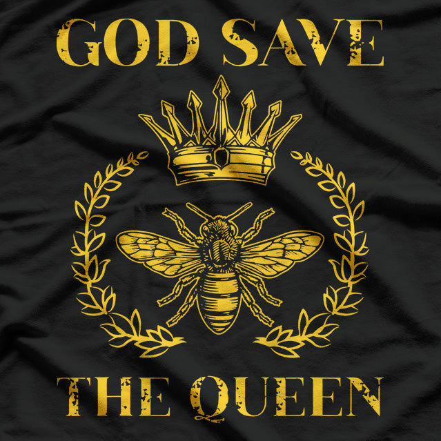 God Save the Queen: A Royal Tribute T-Shirt