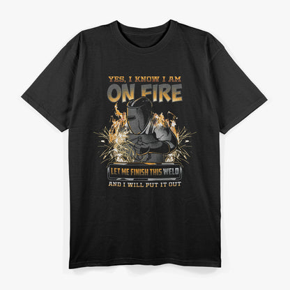 Welder Funny Saying Welding Tradesman T-Shirt