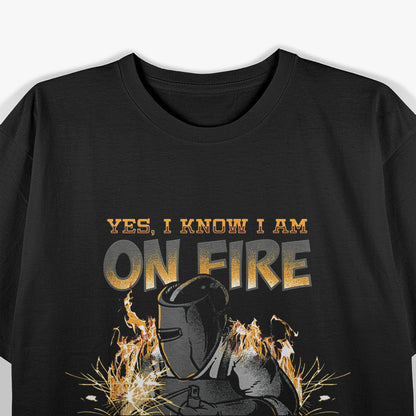 Welder Funny Saying Welding Tradesman T-Shirt