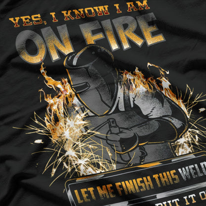 Welder Funny Saying Welding Tradesman T-Shirt