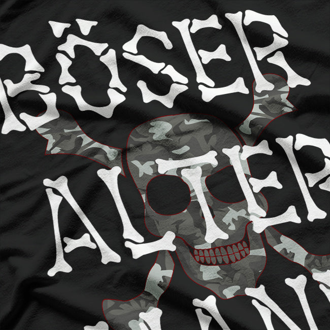 Böser Alter Mann: Kein Bock auf Blödsinn T-Shirt