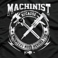 Funny Machinist Precision Tool Engineering T-Shirt