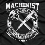 Funny Machinist Precision Tool Engineering T-Shirt