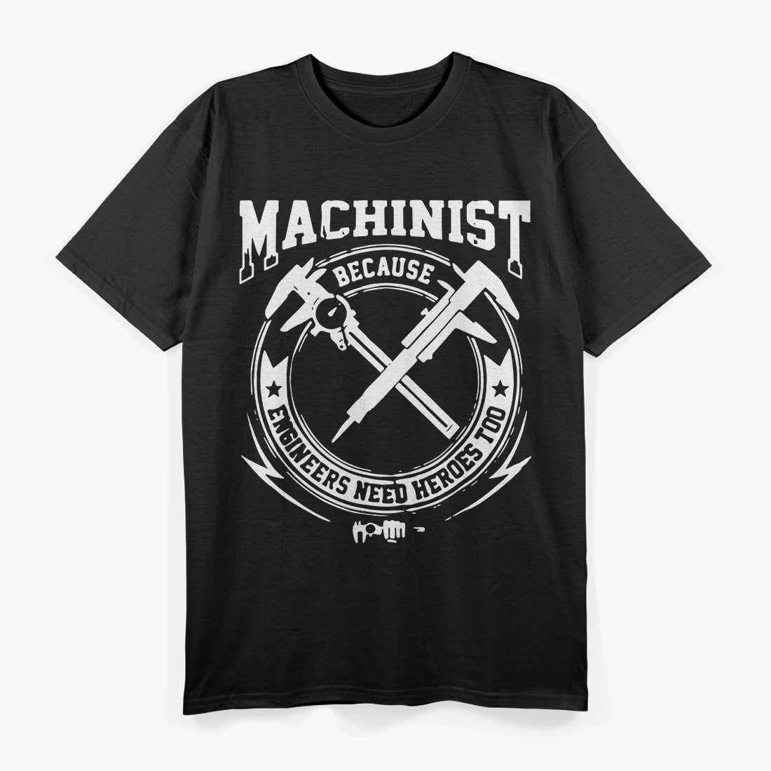 Funny Machinist Precision Tool Engineering T-Shirt