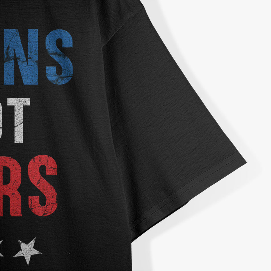 Veterans Are Not Suckers or Losers: Honor and Respect T-Shirt