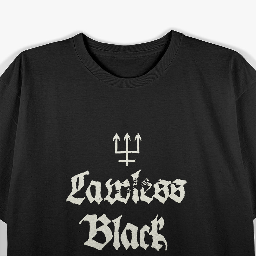 Watain Lawless Fire Black Metal Music Fans Art T-Shirt
