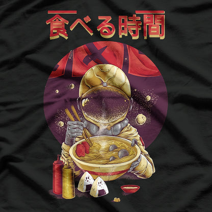 Ramen Astronaut Space Noodles T-Shirt