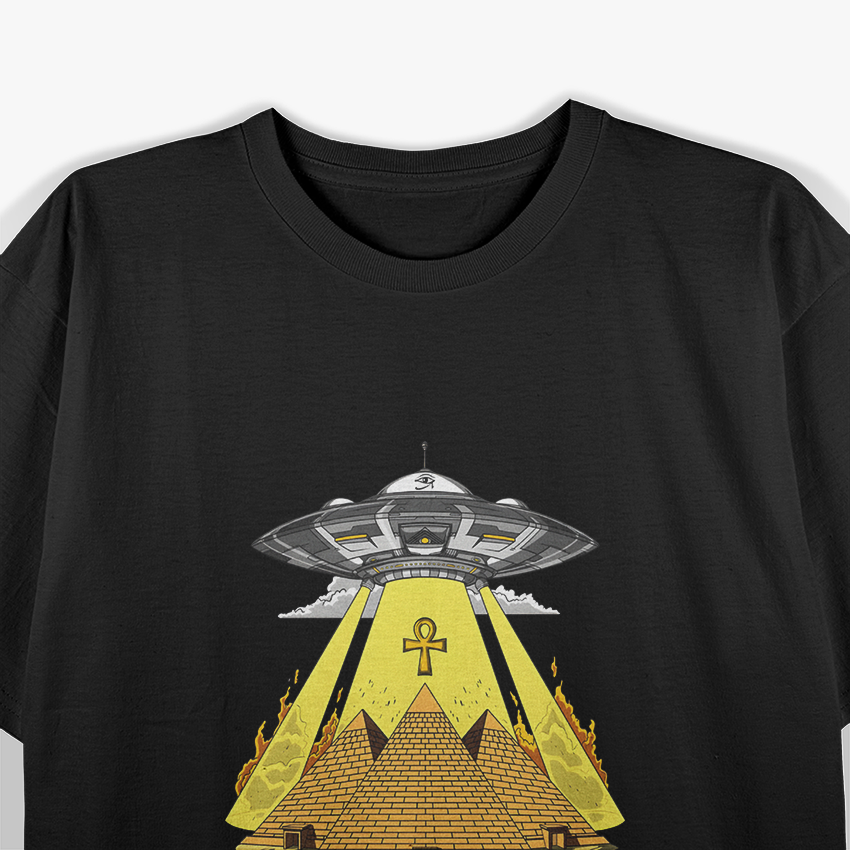 Ancient Astronaut  Alien Pyramid Mystery  UFO Theory FanT-Shirt