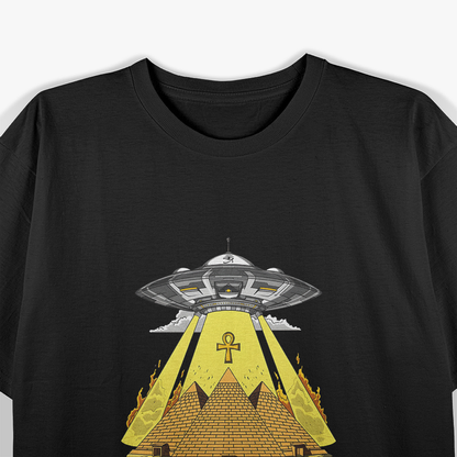 Ancient Astronaut  Alien Pyramid Mystery  UFO Theory FanT-Shirt