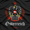 Austria Eagle Coat of Arms Patriotic Austrian Pride T-Shirt