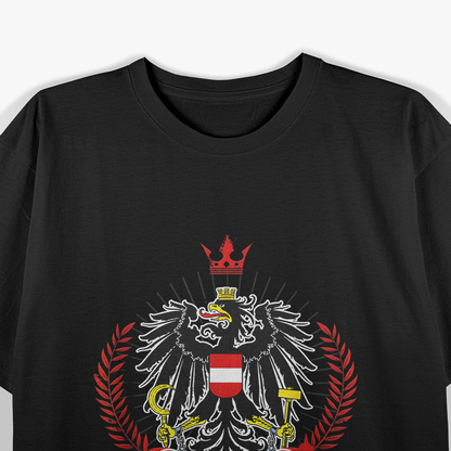 Austria Eagle Coat of Arms Patriotic Austrian Pride T-Shirt
