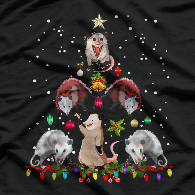 Festive Possum Christmas Fun T-Shirt