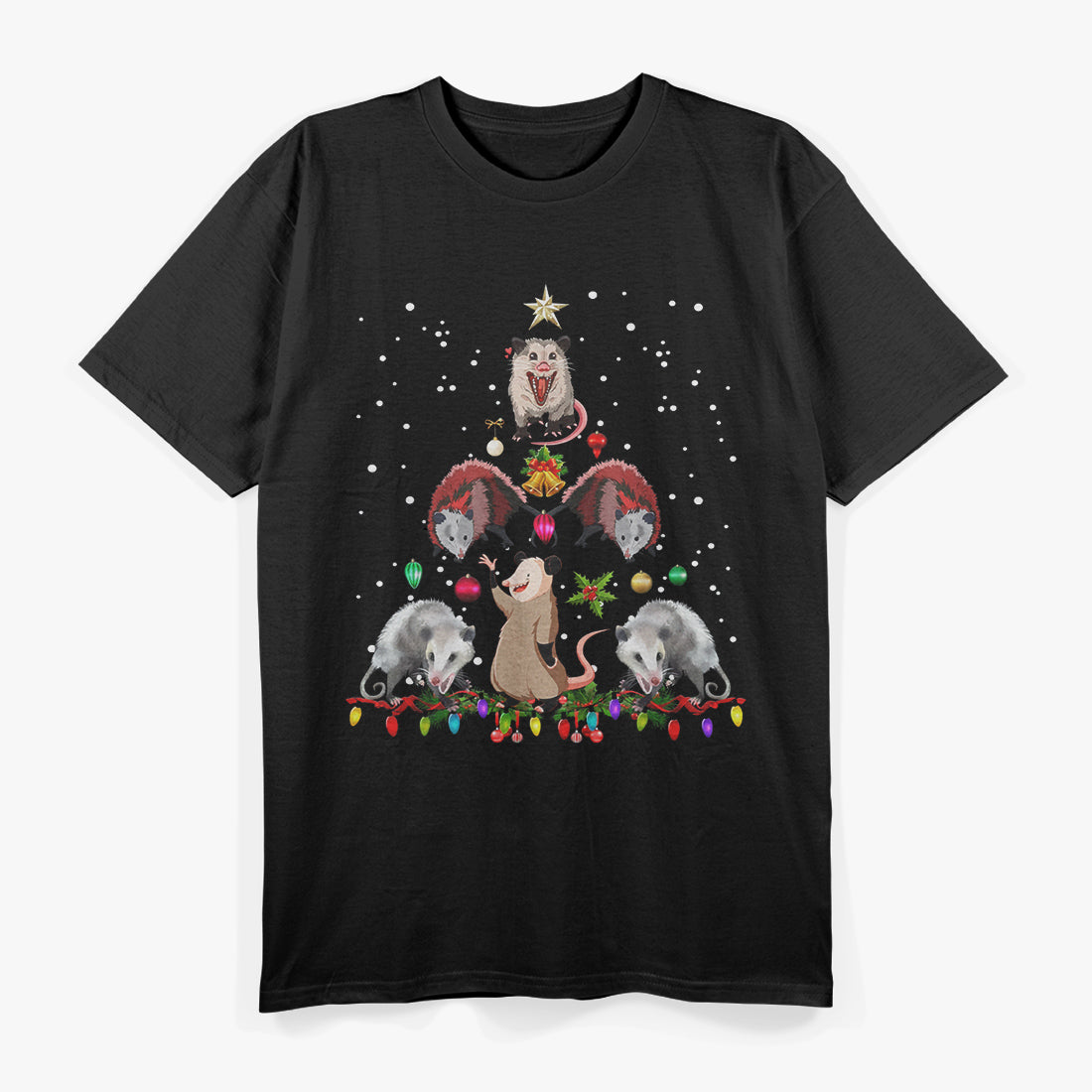 Festive Possum Christmas Fun T-Shirt