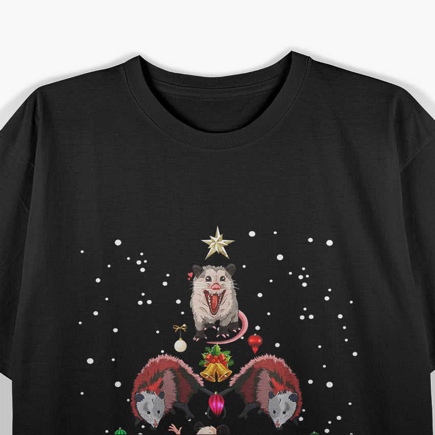 Festive Possum Christmas Fun T-Shirt