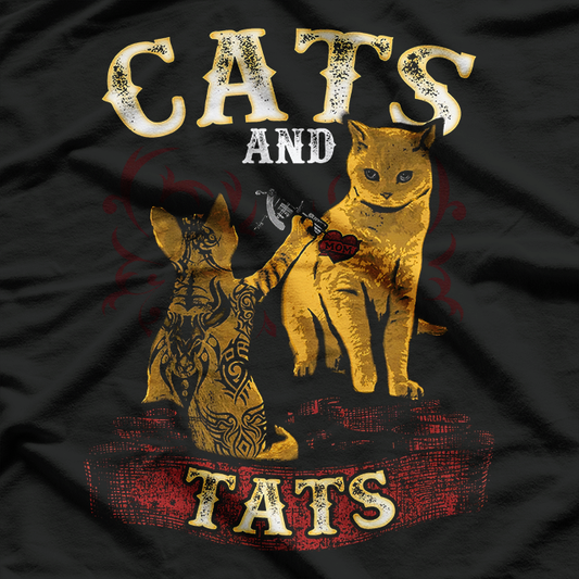 Tattooed Cat Owner Humor – Perfect Gift Idea T-Shirt