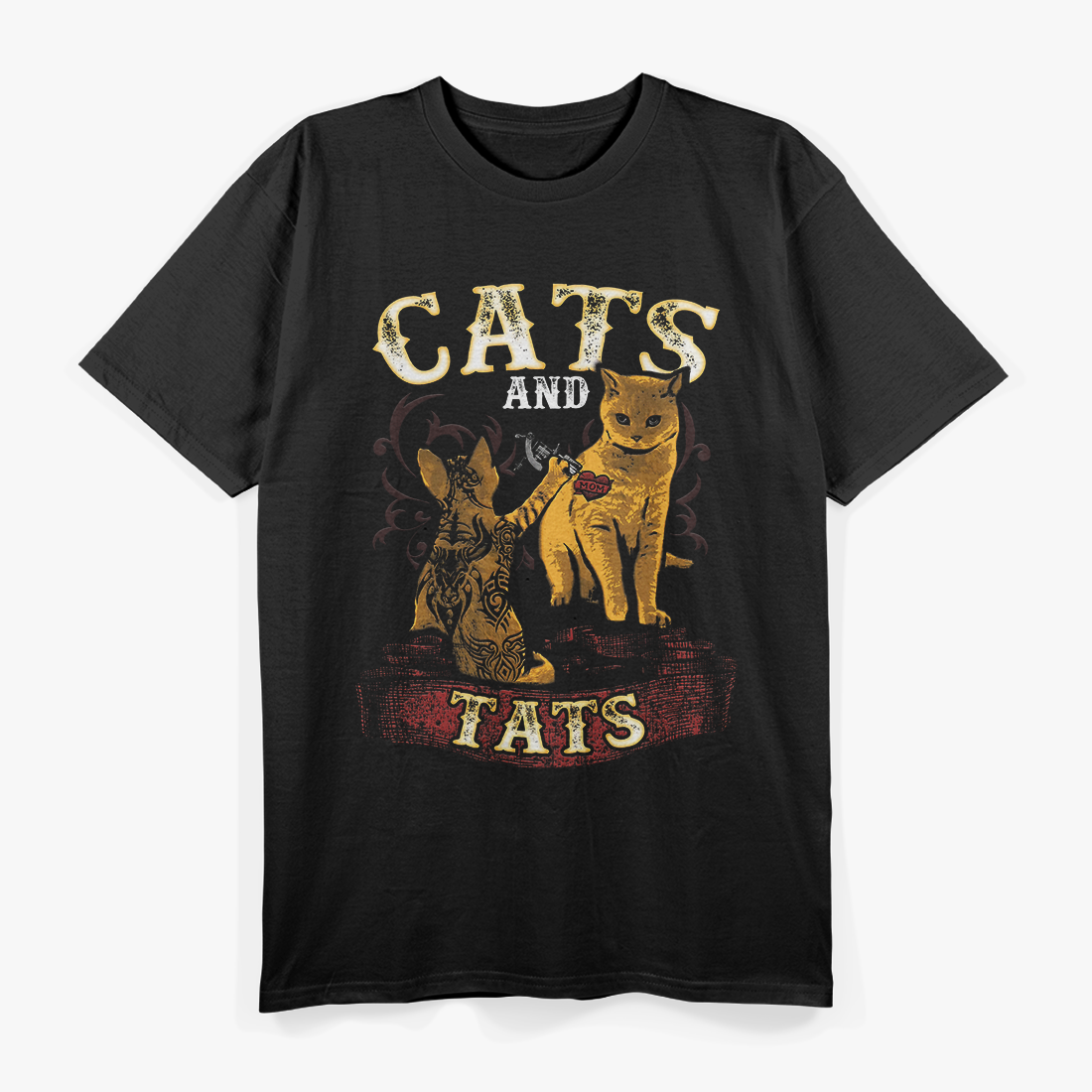 Tattooed Cat Owner Humor – Perfect Gift Idea T-Shirt