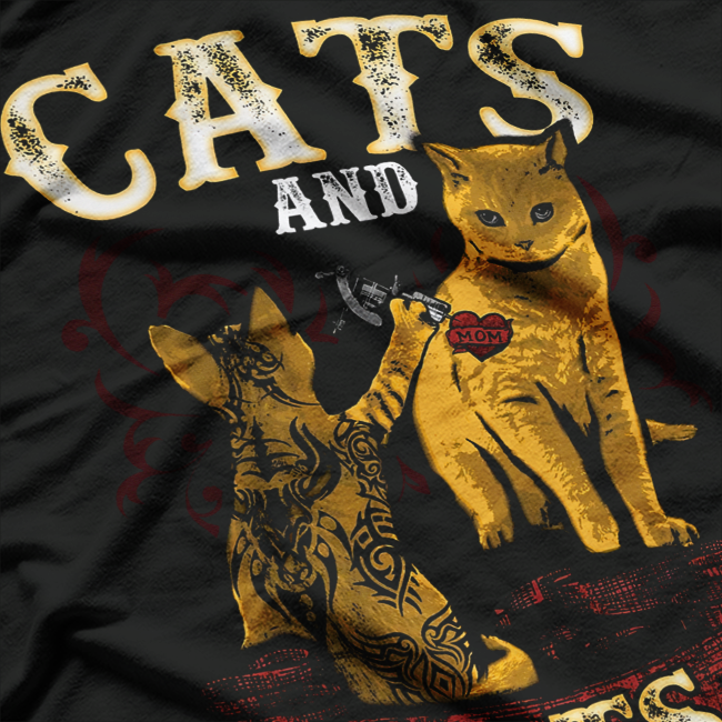 Tattooed Cat Owner Humor – Perfect Gift Idea T-Shirt