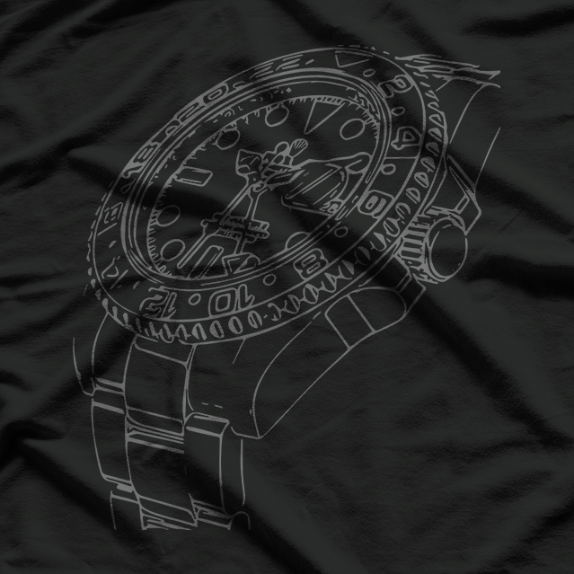 Stylish Cool Watch Graphic Tee for Timepiece Enthusiasts T-Shirt