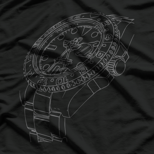 Stylish Cool Watch Graphic Tee for Timepiece Enthusiasts T-Shirt